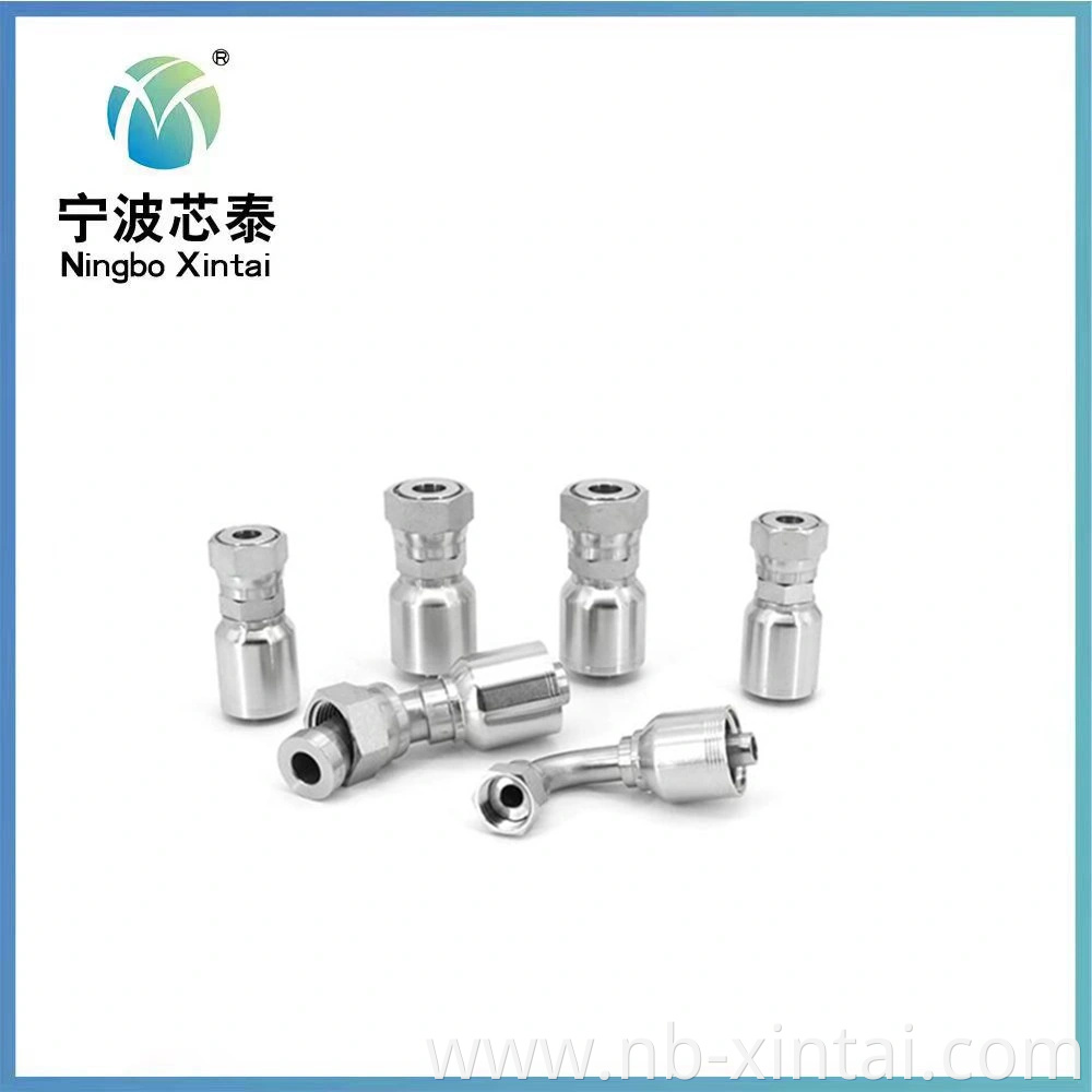China Manufacturer OEM ODM Price Hydraulic Parts Stainless Steel One Piece Fitting Push-Lock Hose Fittings Fluid Connectors